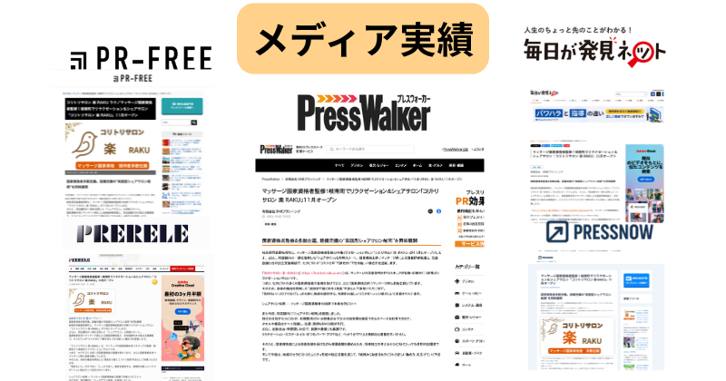 メディア実績
